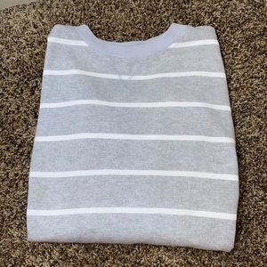 Stripe sweater shirt